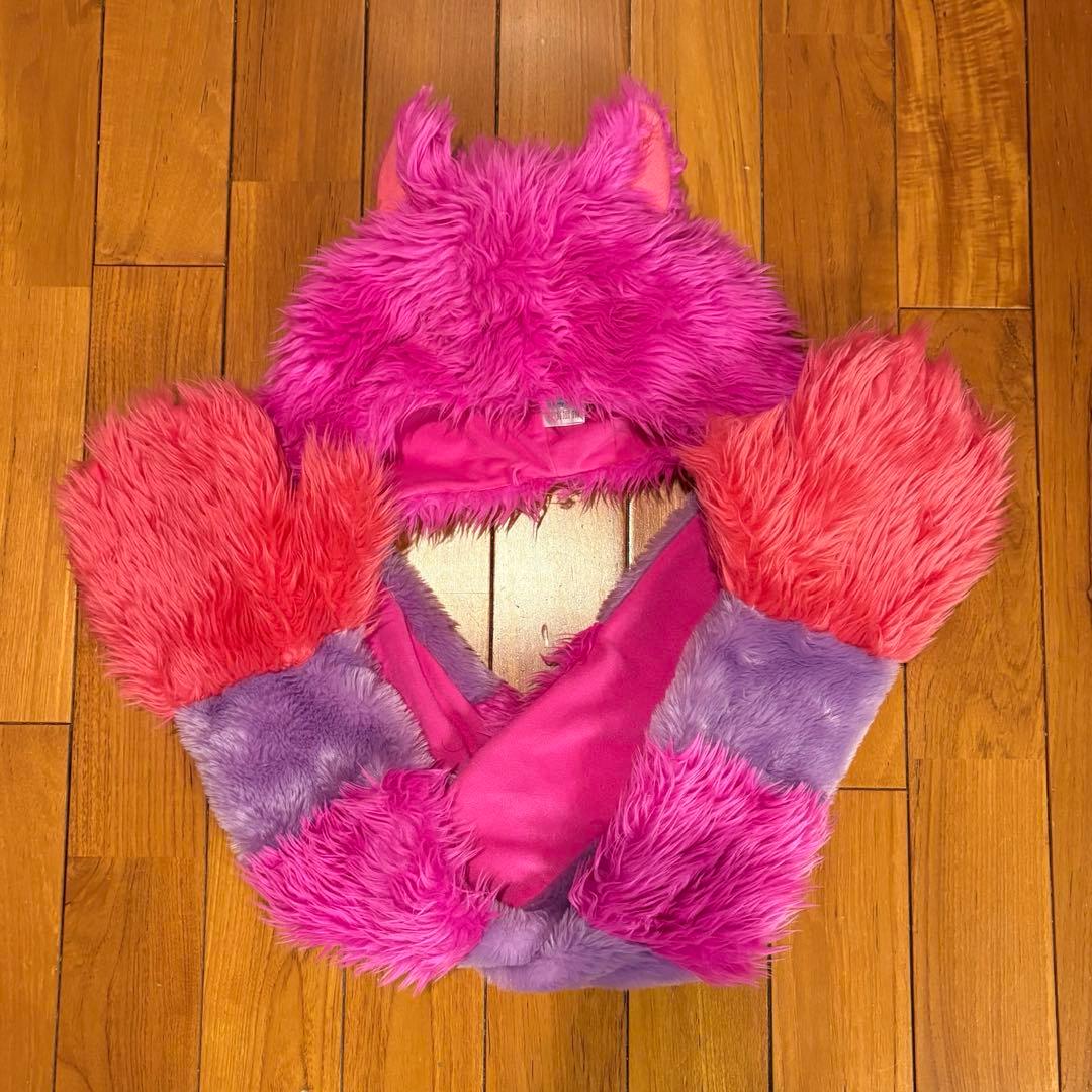 ディズニーリゾート　チェシャ猫　ファンキャップ マフラーファンキャップ 帽子