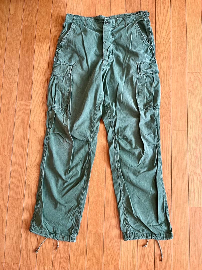 '67 ジャングルファティーグ Pantsノンリップ3rd U.S.ARMY