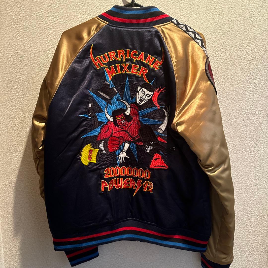 パンクドランカーズ キン肉マン スカジャン リバーシブルL 古着 美品