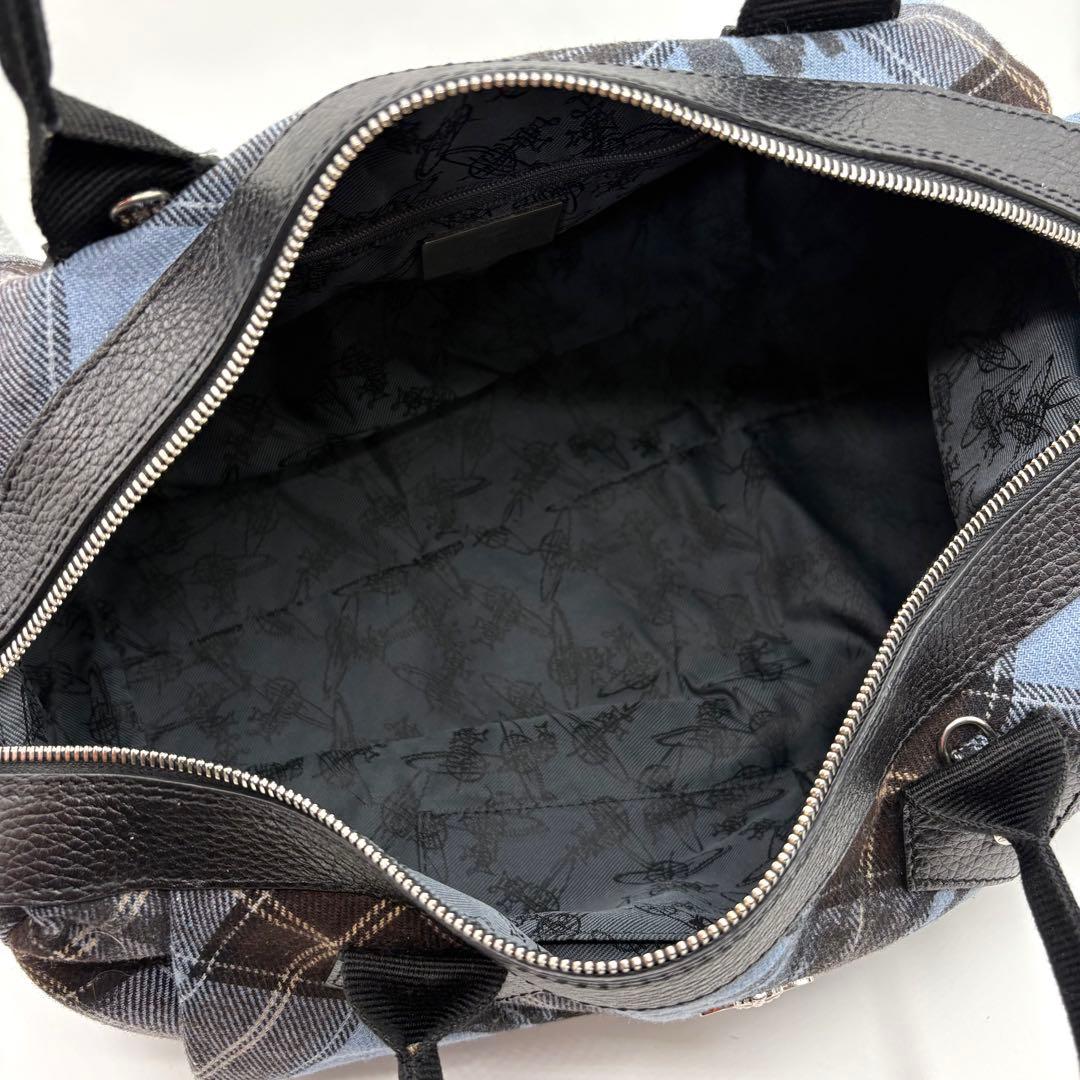 美品 2way イタリア製 ヴィヴィアン ブルコチオリーニ ミニボストン