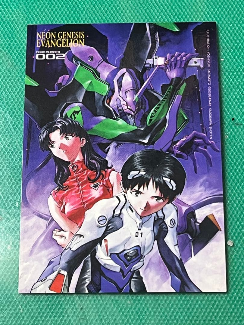 エヴァンゲリオン 貞本義行 限定 アートトレカ カード シンジ ミサト