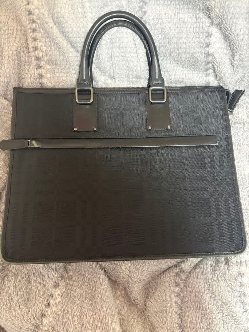 ダ*ク様 た*な様 バーバリーブラック チェック柄 ビジネスバッグ 250521-1.jpg