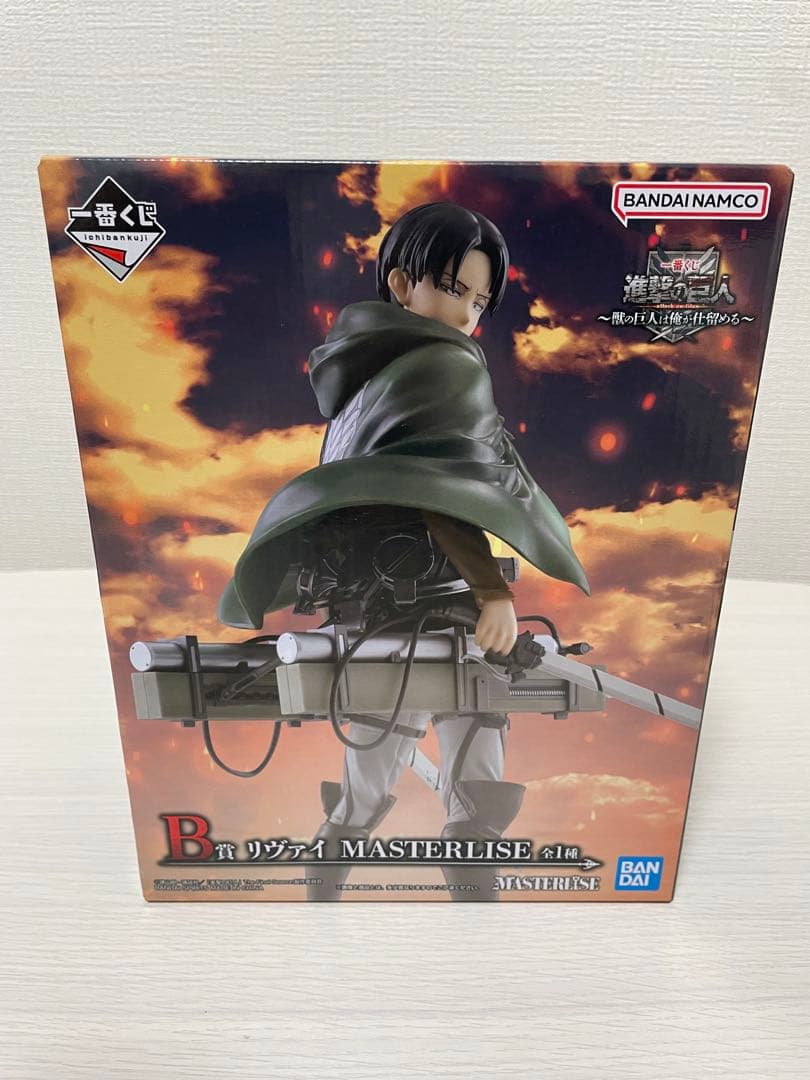 B賞】リヴァイ MASTERLISE【一番くじ 進撃の巨人】 - メルカリ