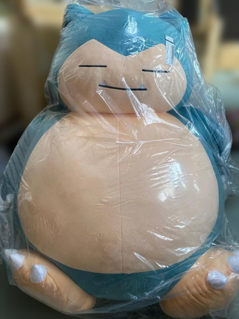 【激レア・美品】ポケモンセンター限定 受注生産 特大カビゴン ぬいぐるみ タグ付