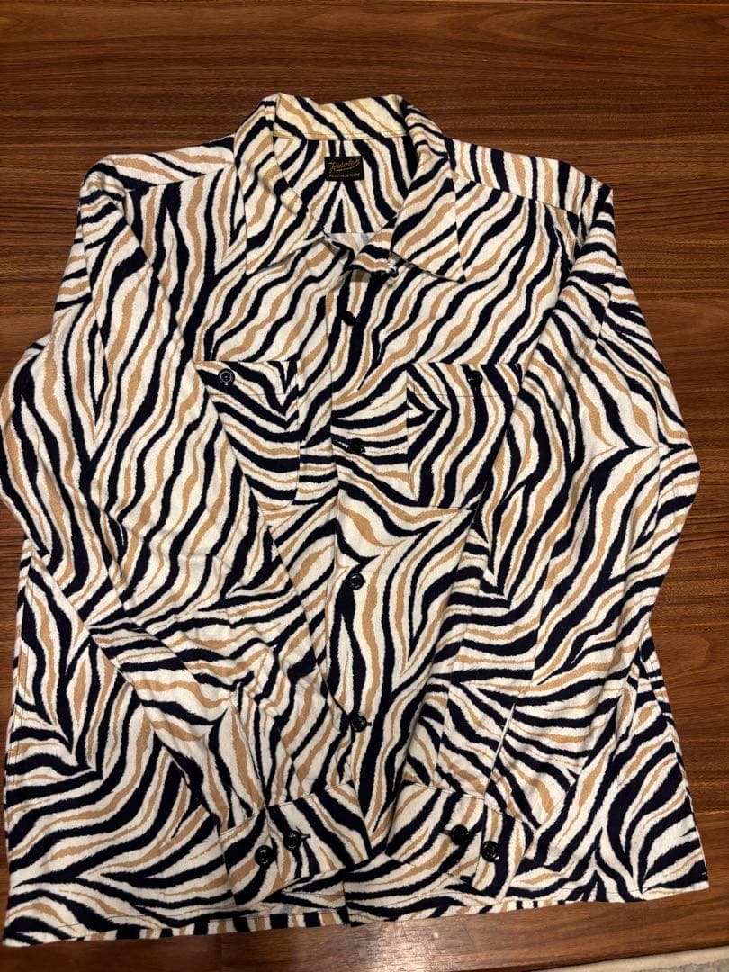 Tenderloin ゼブラ柄シャツ Mサイズ