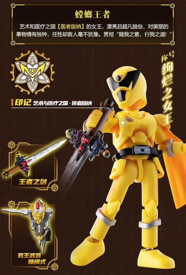 スーパー戦隊 ブロックフィギュア 群星版1弾 GALAXY VERSION