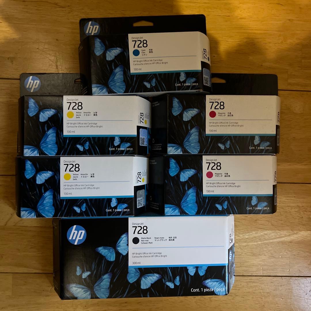 HP728インクカートリッジ6色セット　取付期限内 Amazon.co.jp: サイインク （HP互換）リサイクルインク 67XXL / 67XL