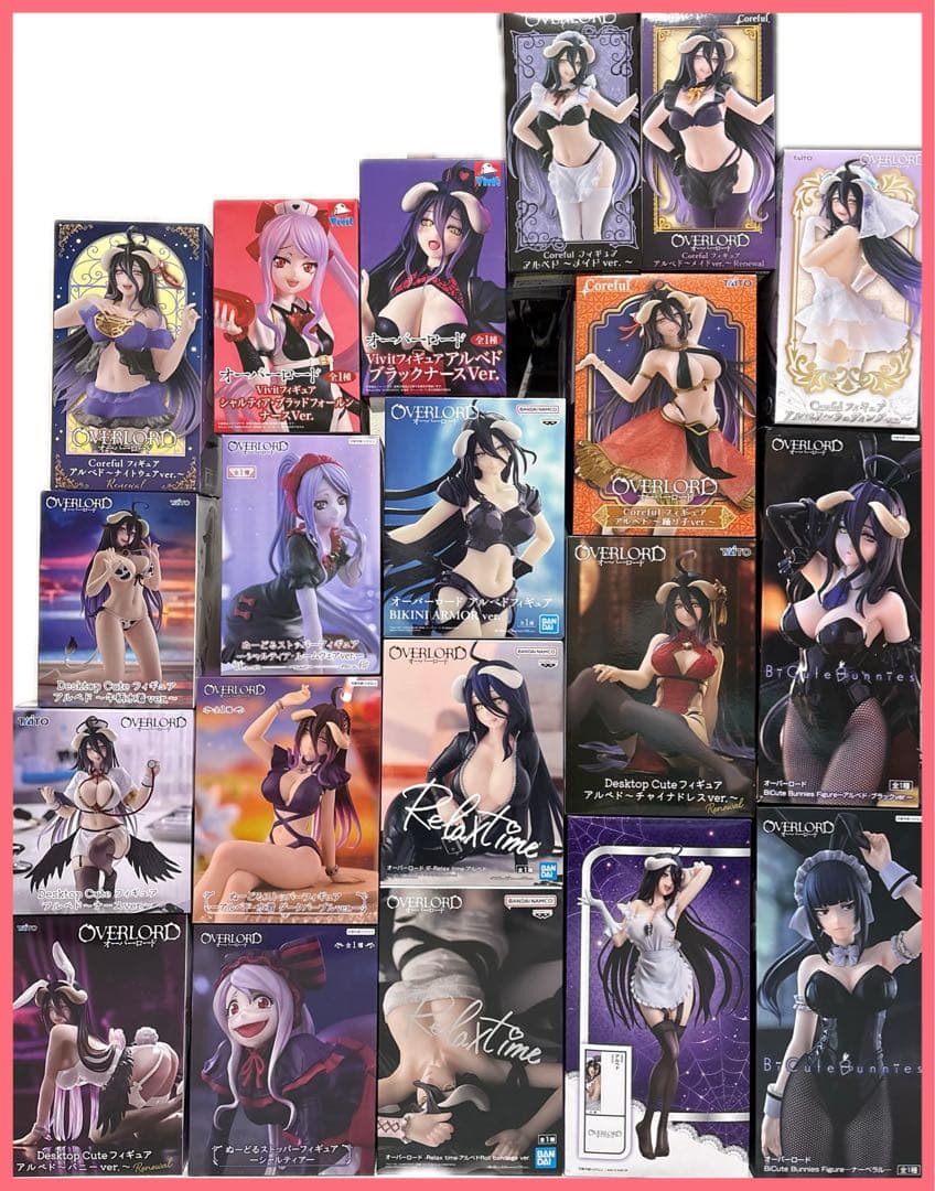 オーバーロード　アルベド　フィギュア　まとめ売り②　20体