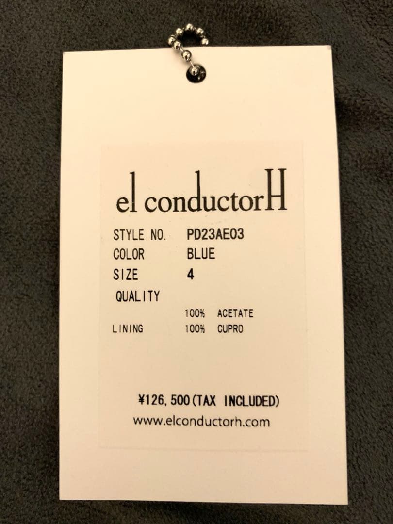 極レア】 el conductorH コンダクター 別注九尾スカジャン ブルー