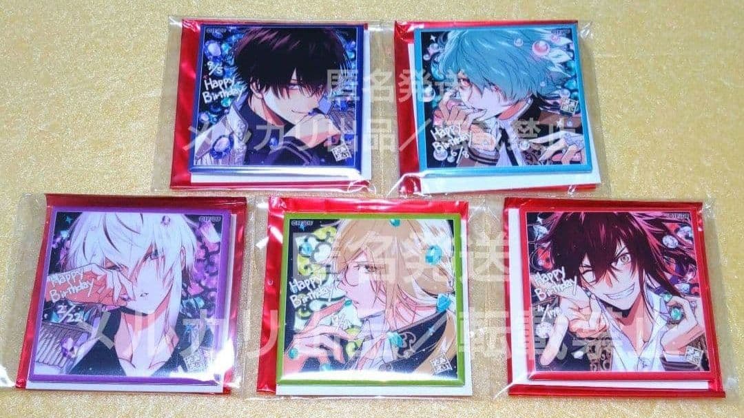 Collar×Malice　カラマリ　バースデー缶バッジ　コンプ