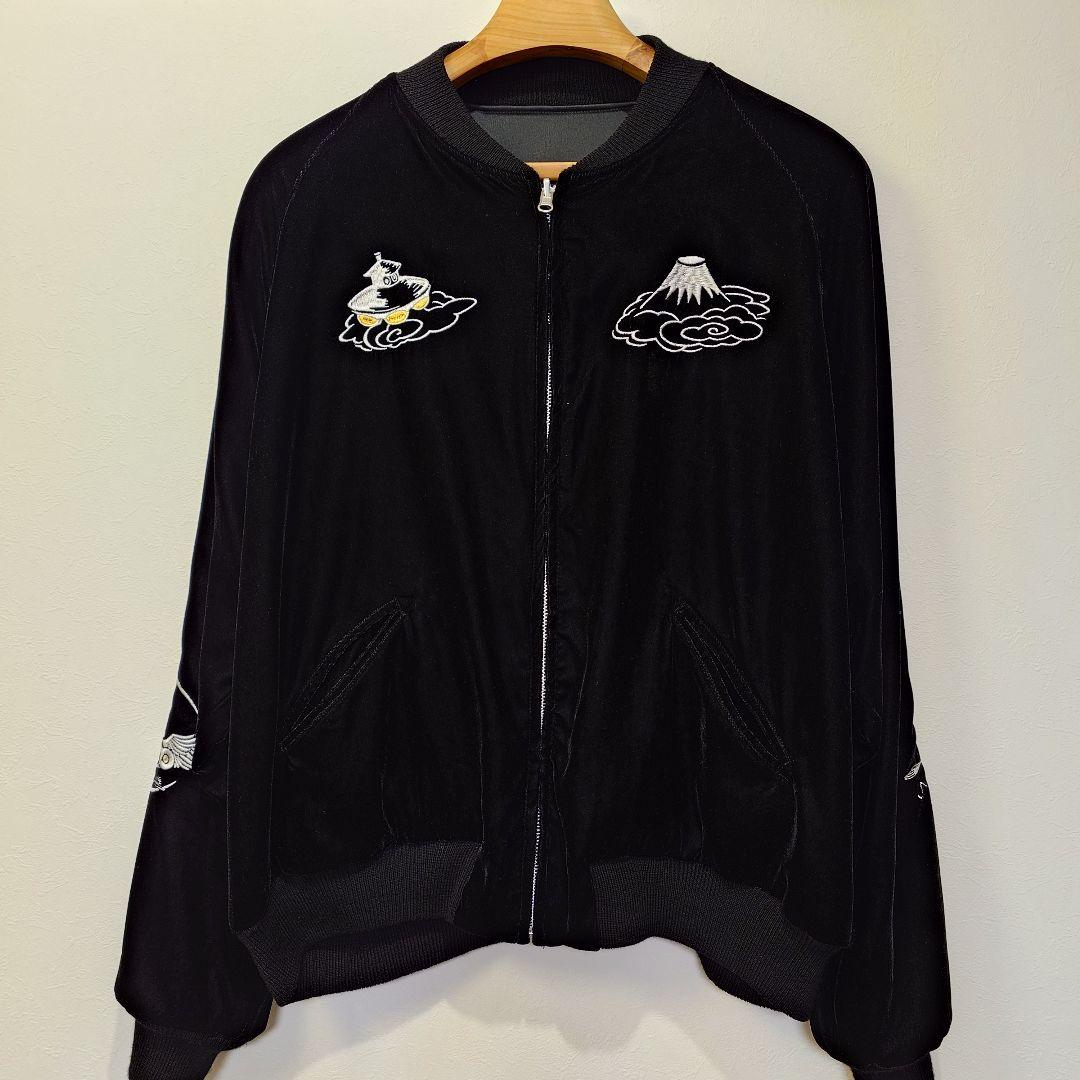 I NEED YOU BABY x YI スカジャン 山口一郎着