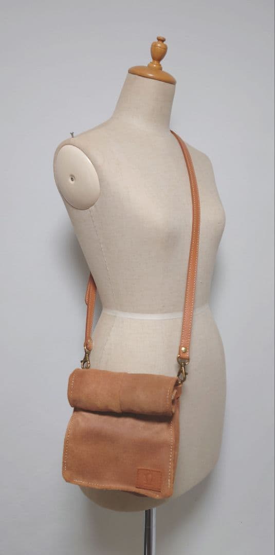 LALUCE ラルーチェ バゲットバッグ ショルダー レディース ブラウン