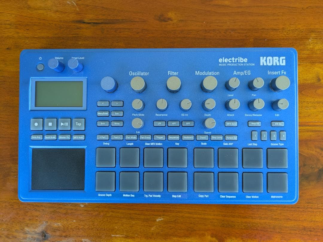Korg Electribe 2（Blue）シンセサイザー／グルーブ・ボックス electribe - MUSIC PRODUCTION STATION | KORG (Japan)