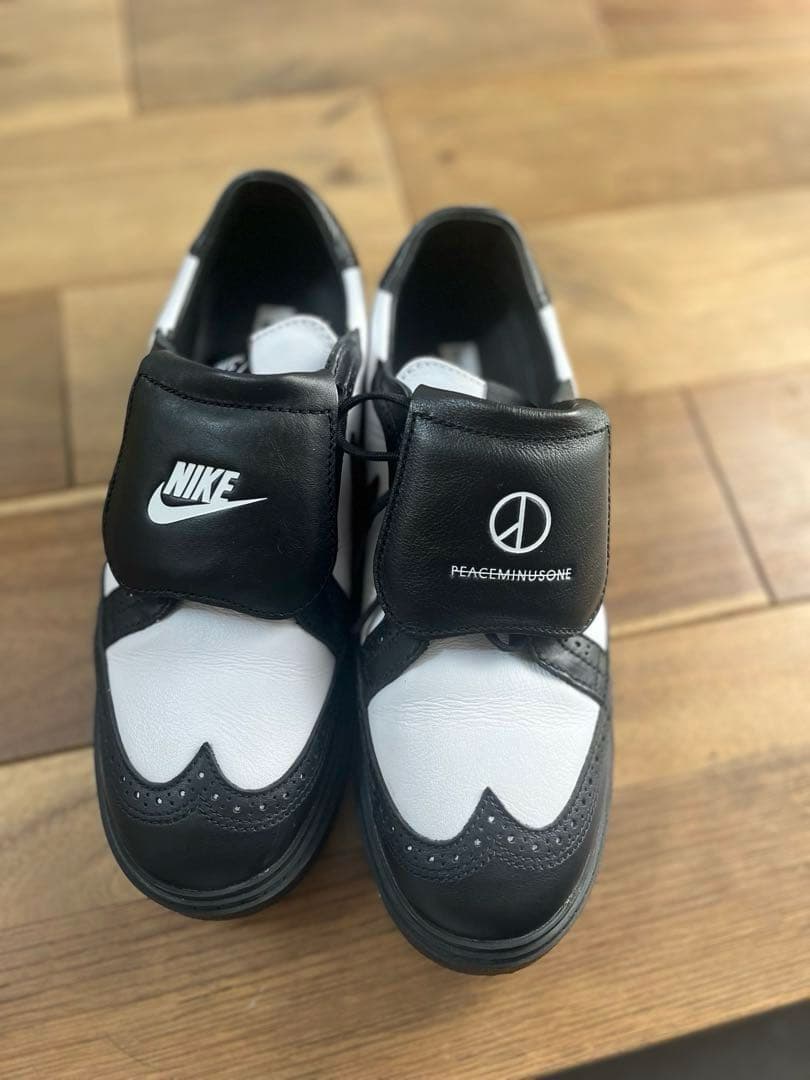 Nike PeaceMinusOne スニーカー ブラック/ホワイト26.5cm 中古・古着通販】NIKE (ナイキ) PEACEMINUSONE (ピースマイナスワン