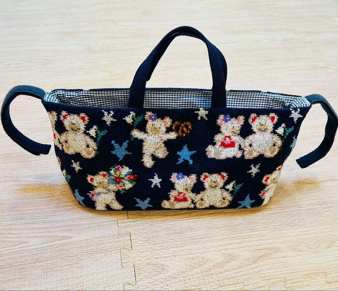 【FEILER フェイラー】リーベ＆リリア ベビーカーポーチ ネイビー リーベ＆リリア ベビーカーポーチ LDL-221079(ネイビー): FEILER