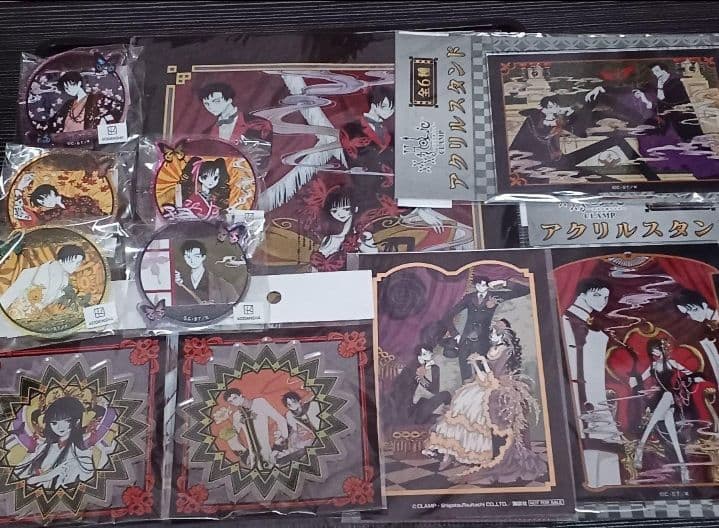くじメイト xxxHOLiC アクリルバッジ　アクスタ　アクリルコースター