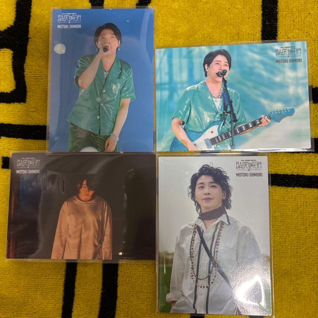 Mrs. GREEN APPLE フォトカード BABELnoTOH - メルカリ