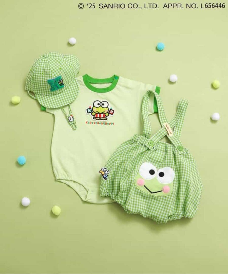 BREEZE サンリオ コラボ けろけろけろっぴ ベビー服 2点セット