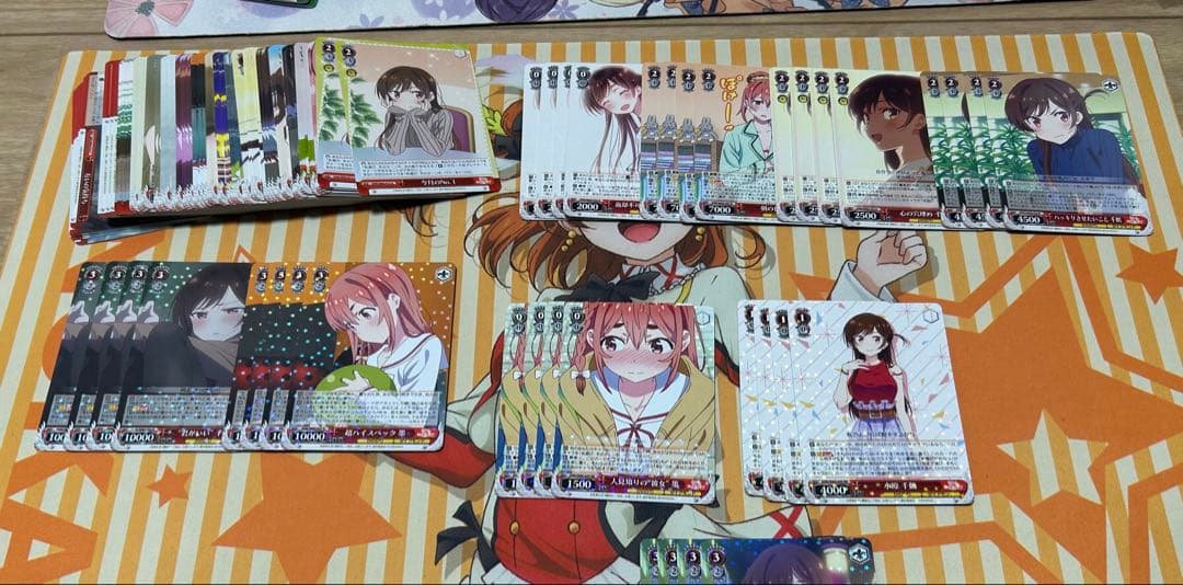 ヴァイスシュバルツ　彼女お借りします RR以下4コン　おまけ付き