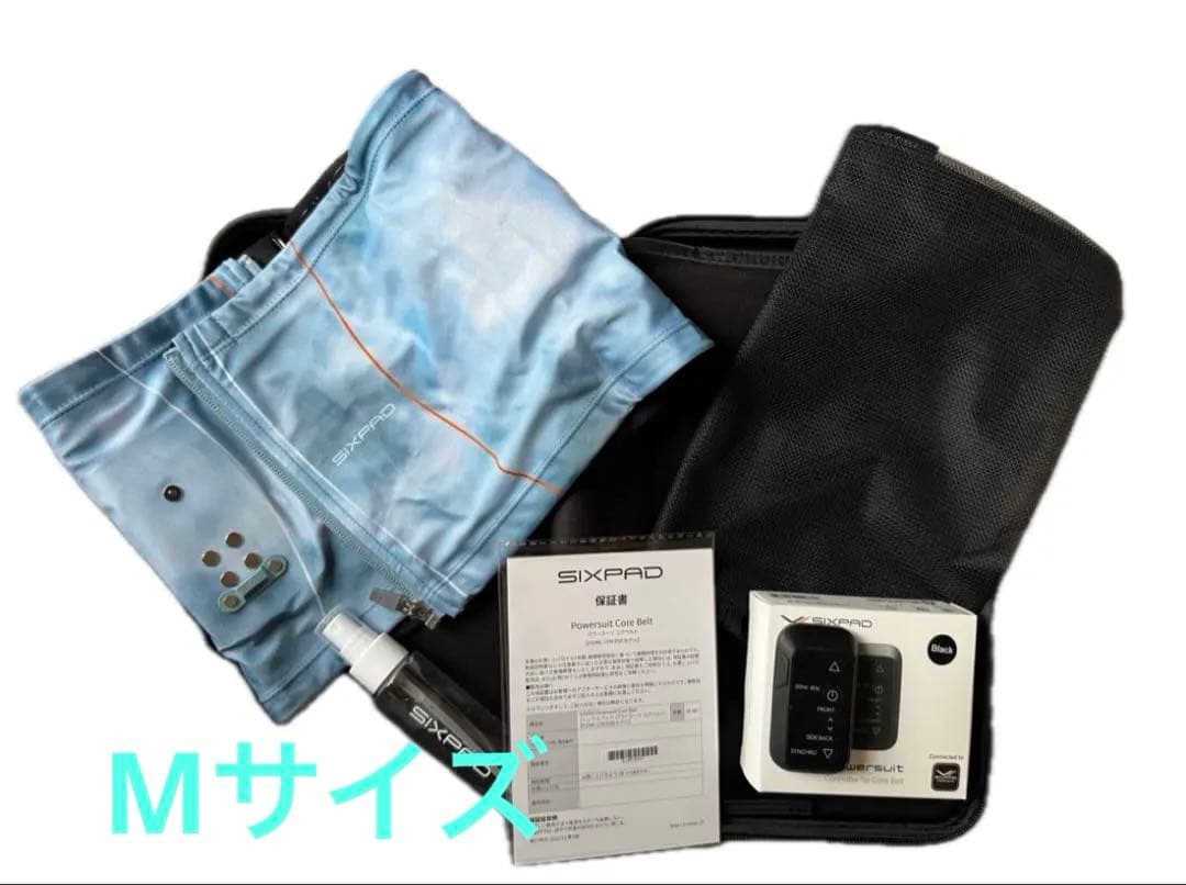 SIXPADパワースーツコアベルト【デニムブルー】