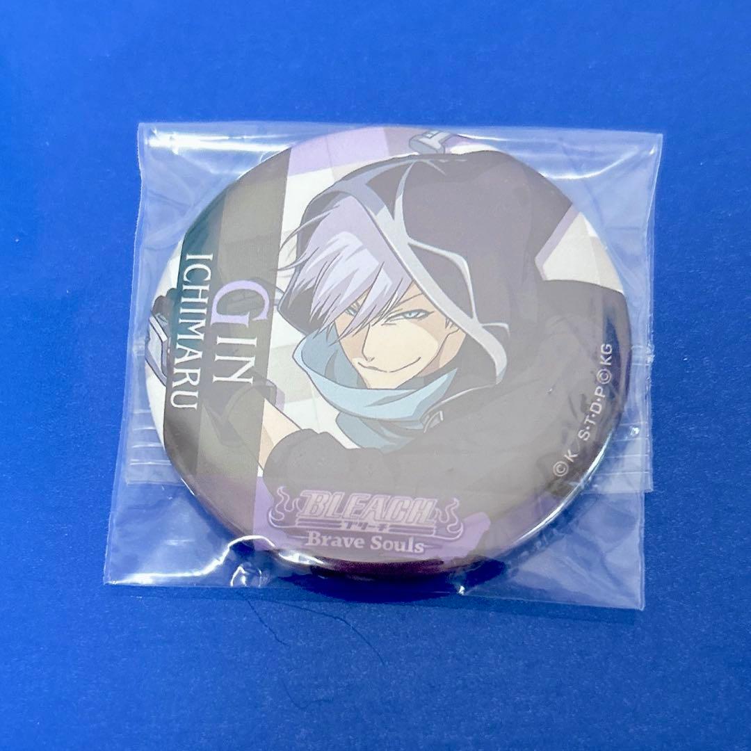 BLEACH 市丸ギン 缶バッジ ブレソル カカオ