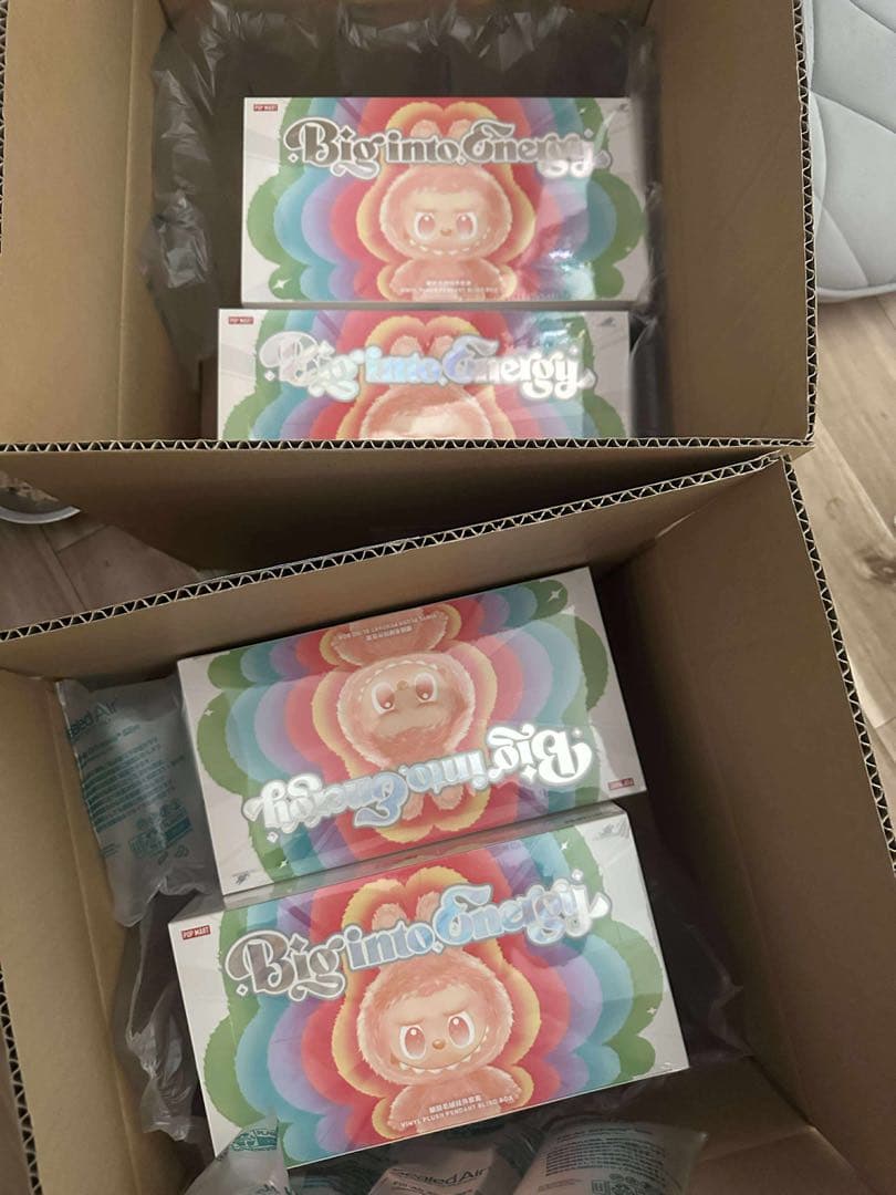 【POP MART】 The big into Energy 4セット THE MONSTERS Big into Energy Series-Vinyl Plush Pendant Blind Box