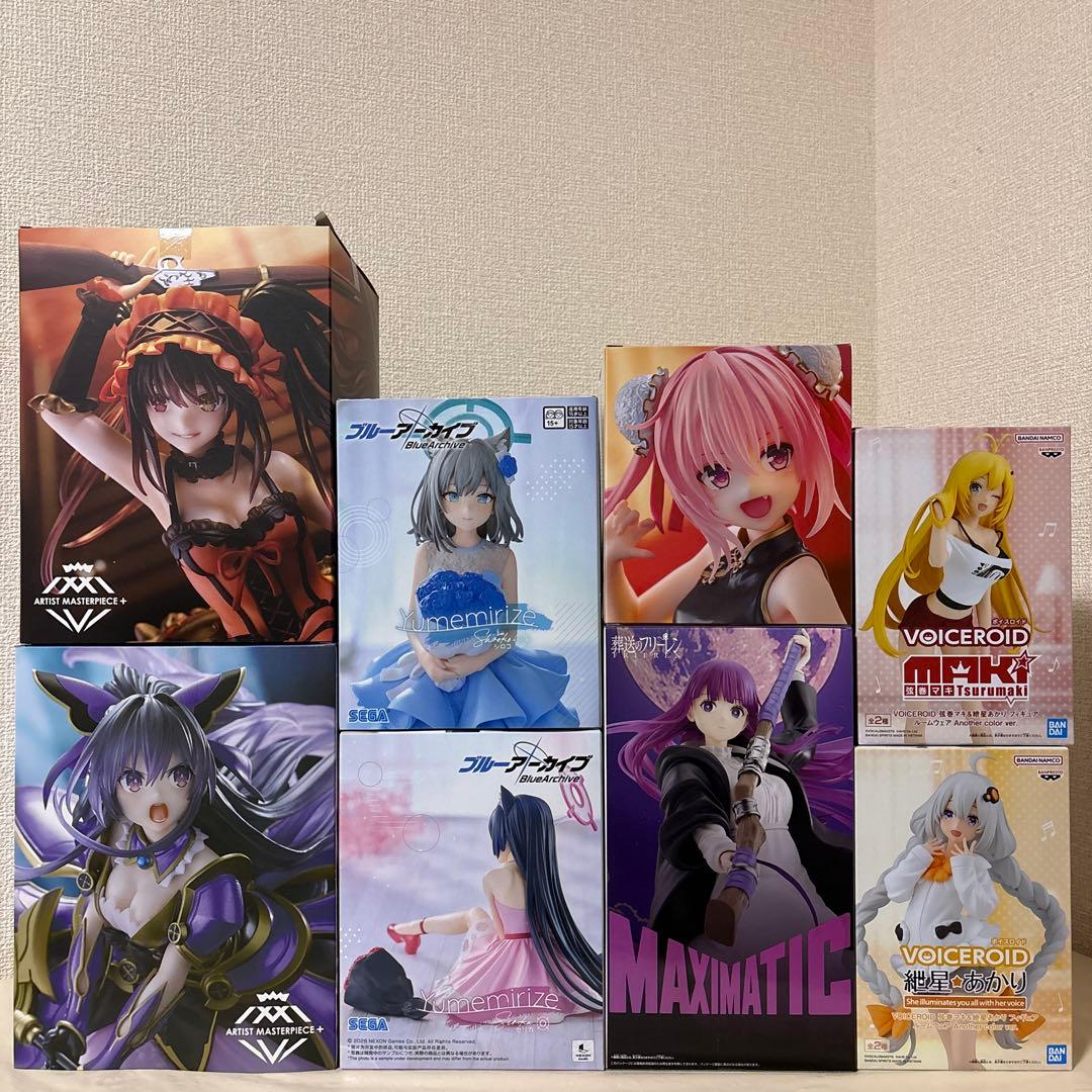 【新品未開封】美少女フィギュアまとめ売り合計8点