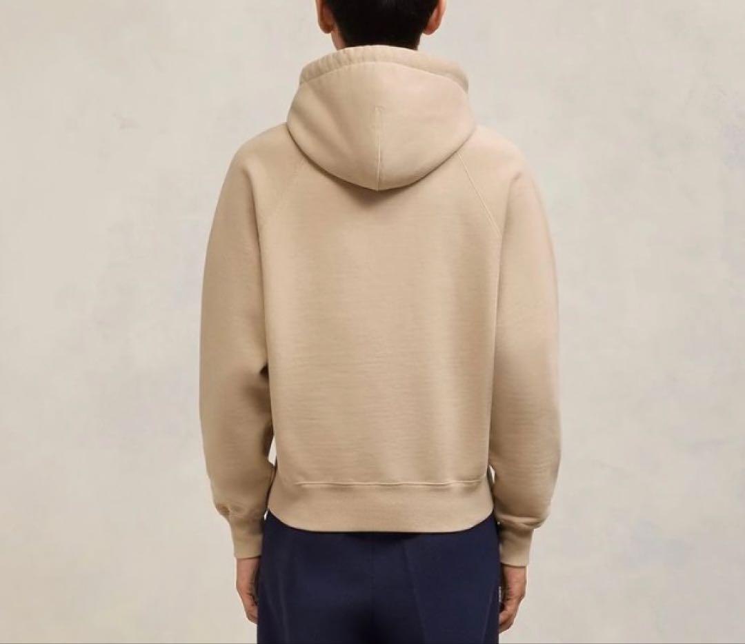 アミパリス ami paris パーカー ベージュ - メルカリ