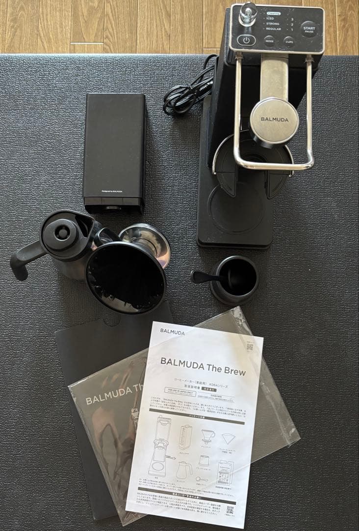 コーヒーメーカー・エスプレッソマシン BALMUDA The Brew K06A-BK