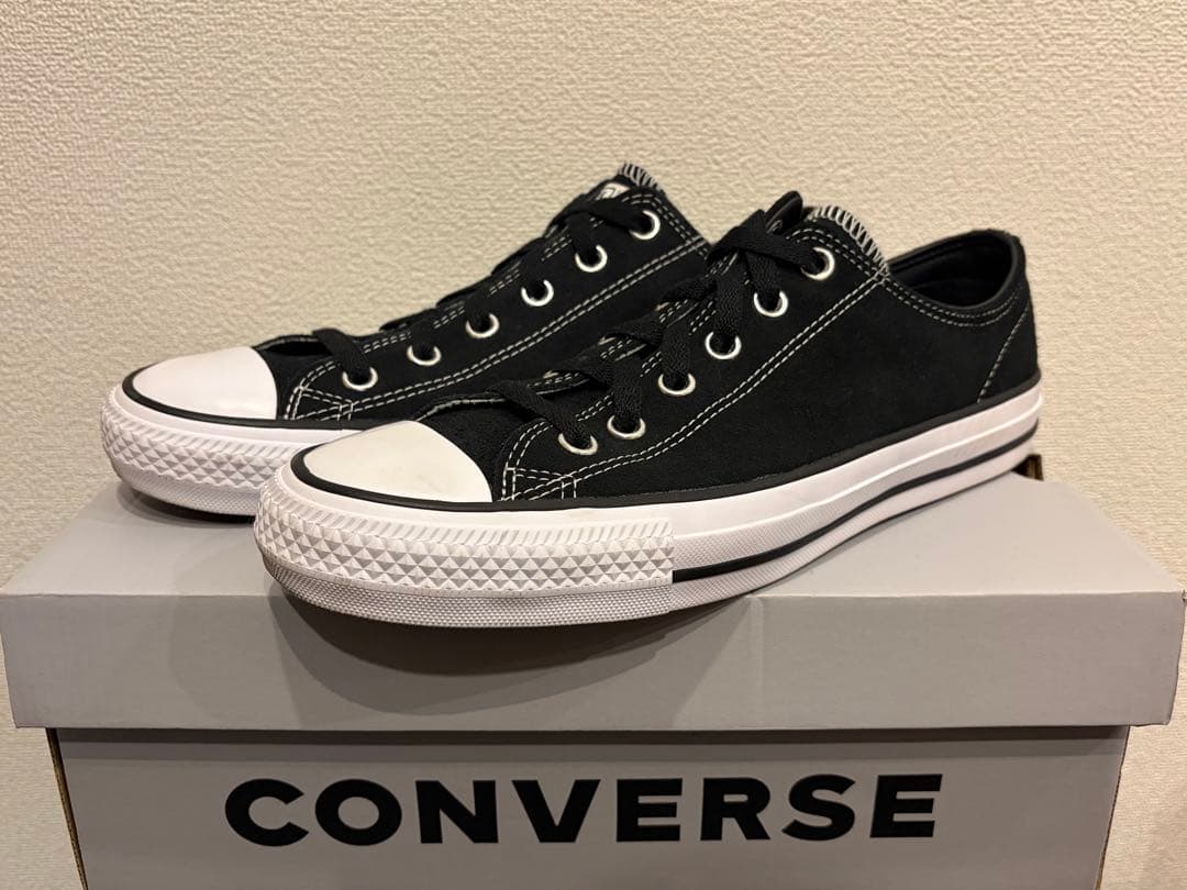 美品 CONVERSE CTAS PRO LOW SHOES CONS 26.5 Converse CONS CTAS Pro Low - Black White – Holistic Skateshop