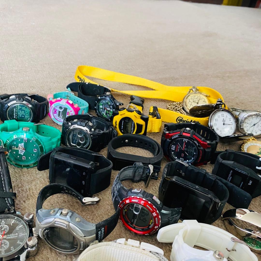 早い者勝ち腕時計 100本まとめ セット 動作未確認ジャンク メンズ