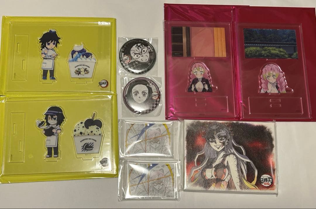 鬼滅の刃 ufotable アイスクリームカフェ アクリルスタンド 義勇 等