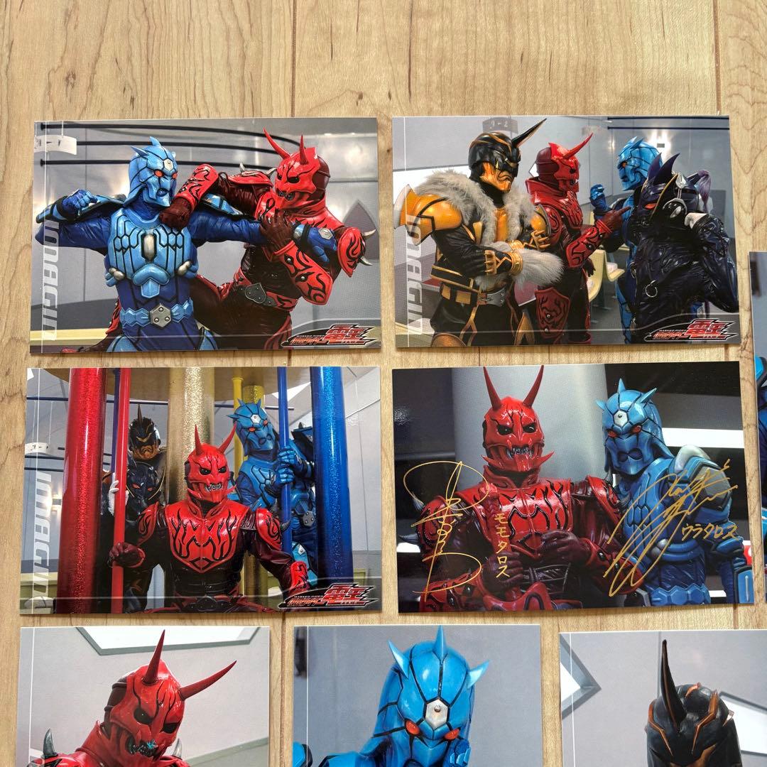 ☆美品☆ 仮面ライダー電王 ブロマイドコレクション キンタロス 箔押し