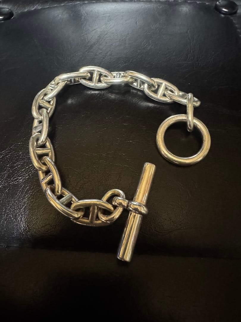 アンカーチェーンブレスレットsilver925 トグル式