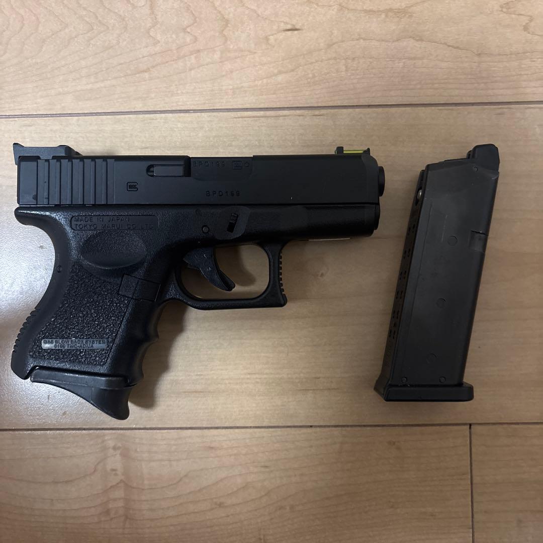 国内正規品美品 ◯ 東京マルイ グロック26 G26 ガスブローバック GBB 動作