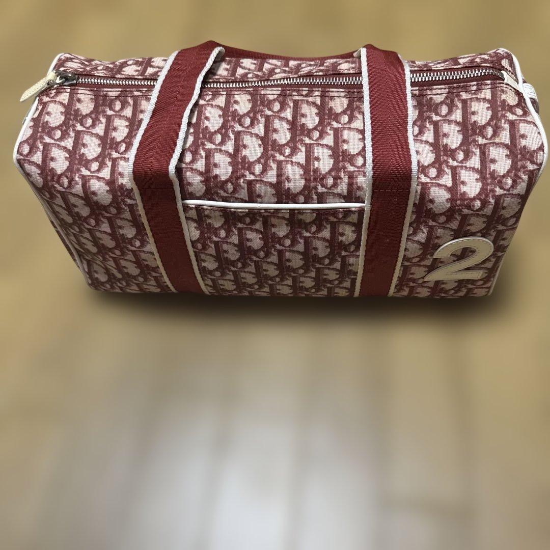 【美品】Christian Dior ディオール　ミニボストンバッグ