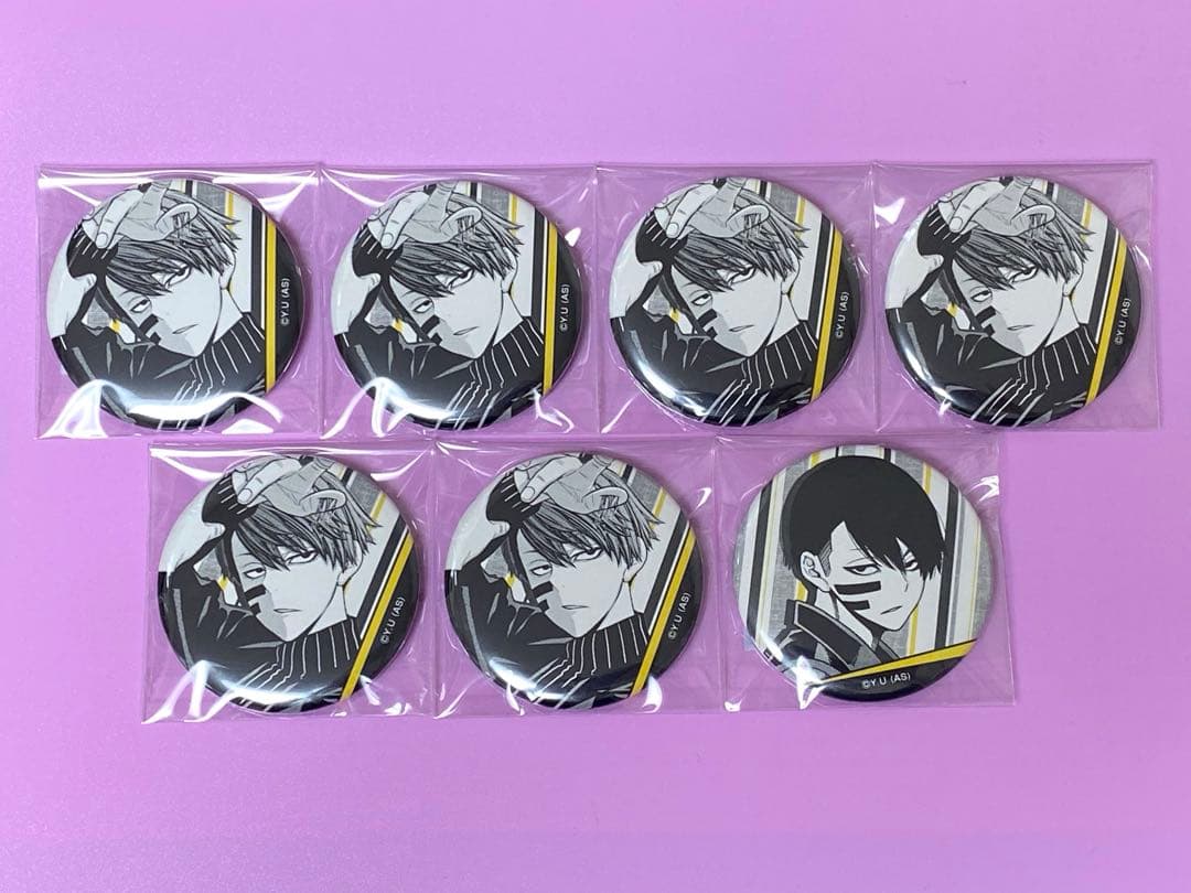 桃源暗鬼 メディコス缶バッジコレクション vol.1 vol.2 無陀野無人