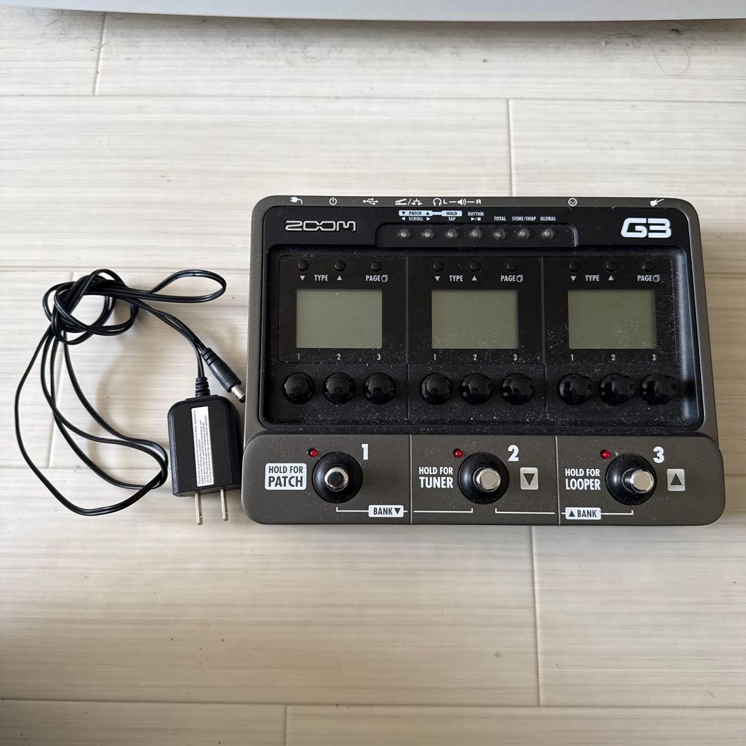 ZOOM G3 マルチエフェクター - メルカリ