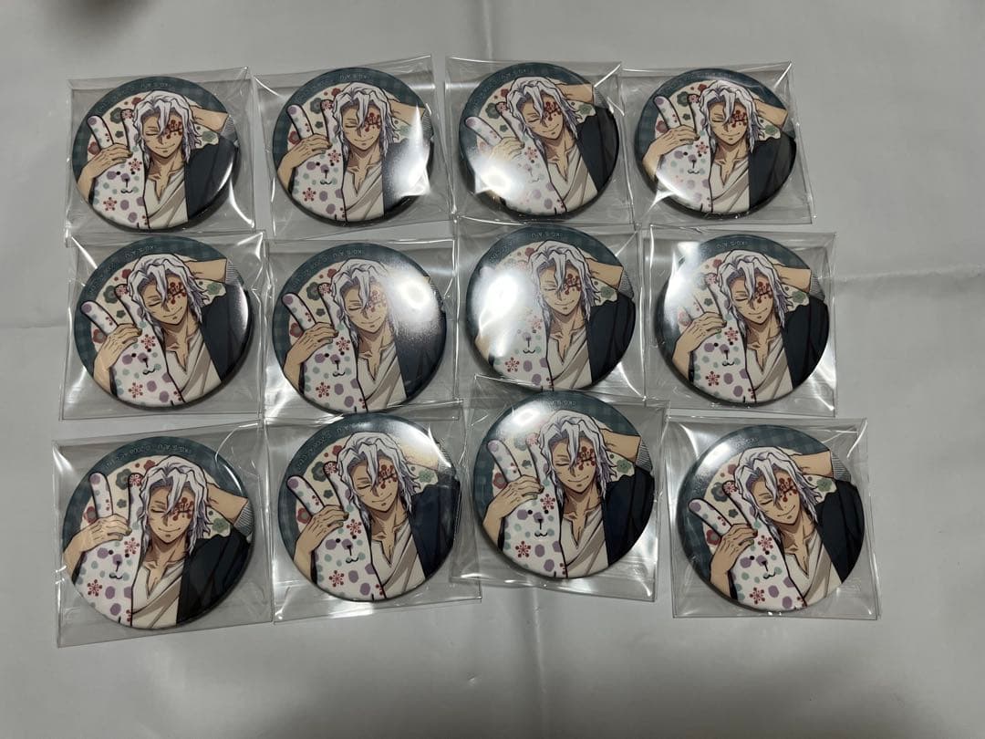 鬼滅の刃 宇髄天元 缶バッジ クラフトホリック 12点