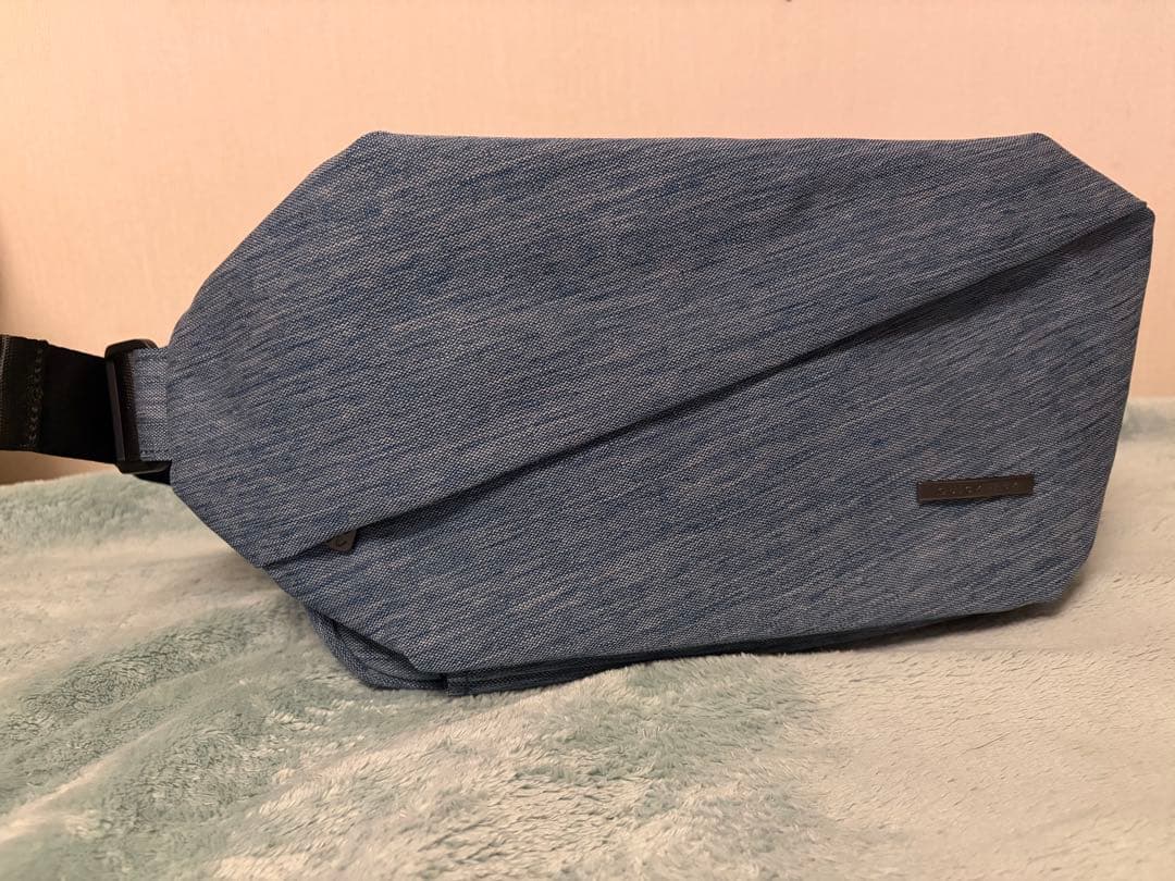 【未使用】NIG QUICK PACK9 ボディバッグ ブルー QUICK PACK 9 ボディバッグ クイックパック ナイロン NIG ショルダー