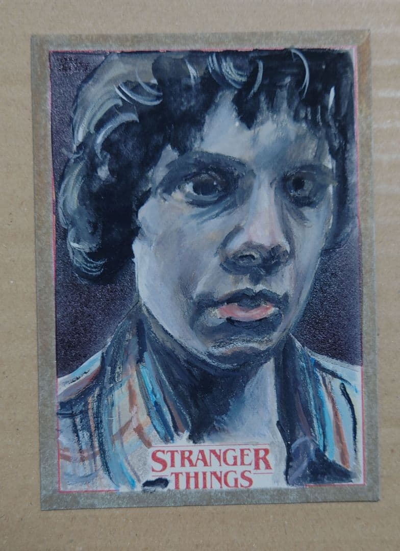 ストレンジャーシングス イレブン スケッチ カード StrangerThings