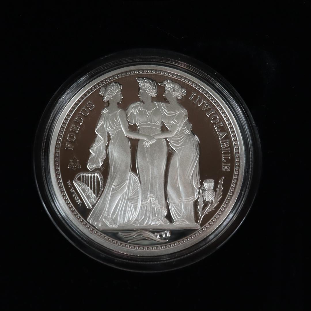 1オンス セントヘレナ スリーグレイセス プルーフ 銀貨 付属品完備 スリーグレイセス セントヘレナ 2021年 マスターピース版 1オンス銀貨