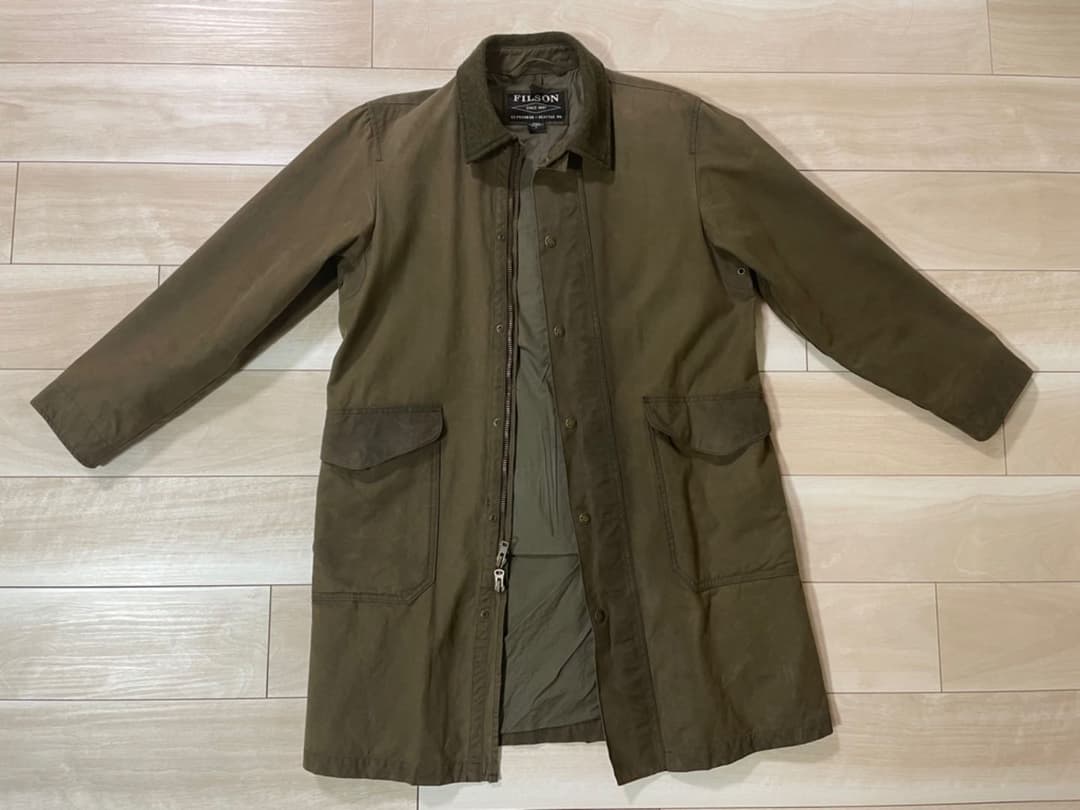 フィルソン オイルドコート FILSON TRENCH COAT USA製 - メルカリ