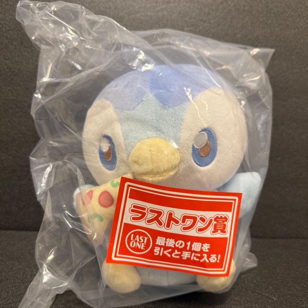 ポケモン 一番くじ ポケピース ラストワン賞 ポッチャマ ぬいぐるみ