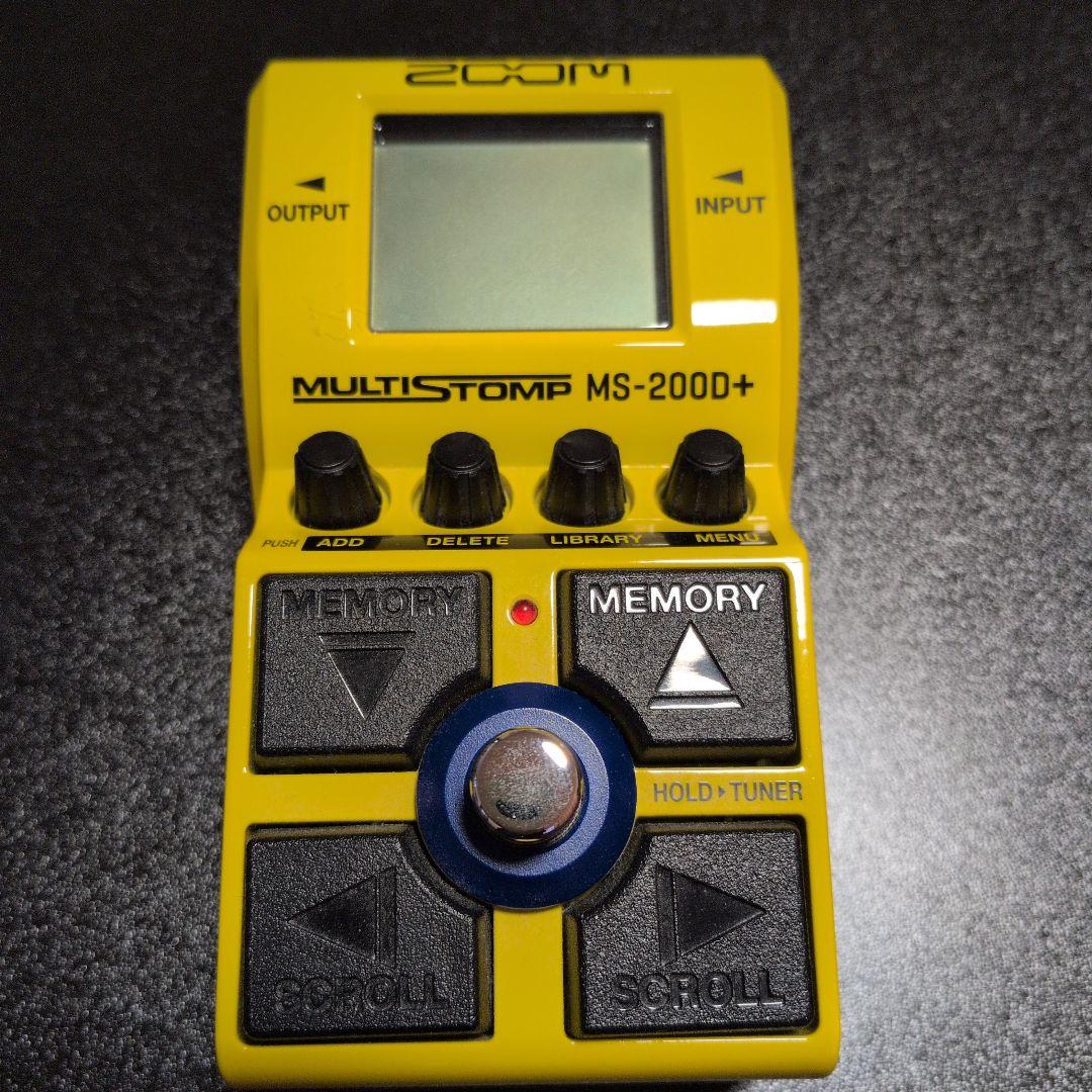 ZOOM MS-200D+ マルチエフェクター