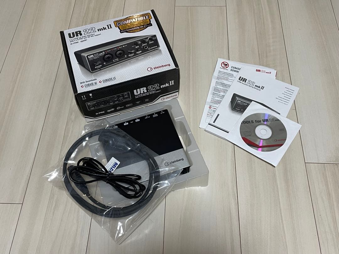 DTM・DAW steinberg UR22mkII