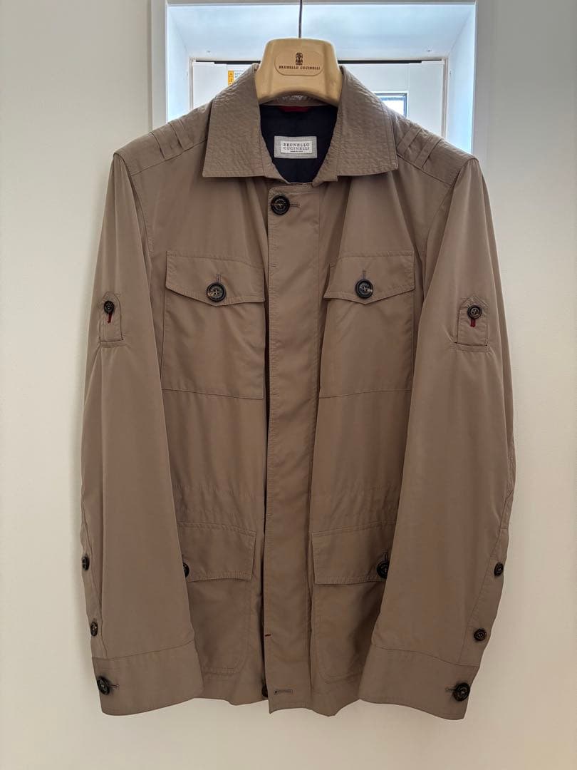 m*y様 ブルネロクチネリBRUNELLO CUCINELLI ナイロンコート