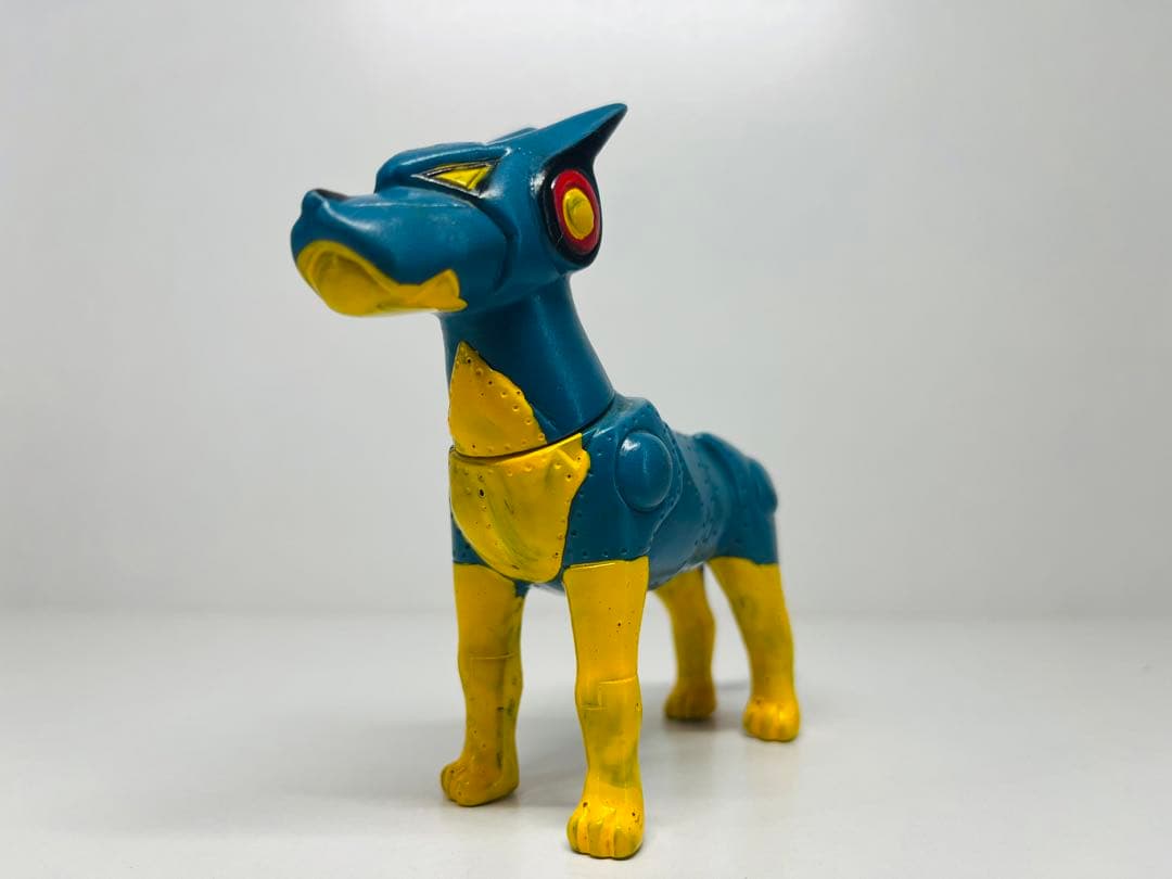 ブルマァク ソフビ 新造人間キャシャーン フレンダー　ソフビ　犬　メカ　怪獣 ソフビ/Kaiju One/新造人間キャシャーン/フレンダー｜墓場の画廊ONLINE