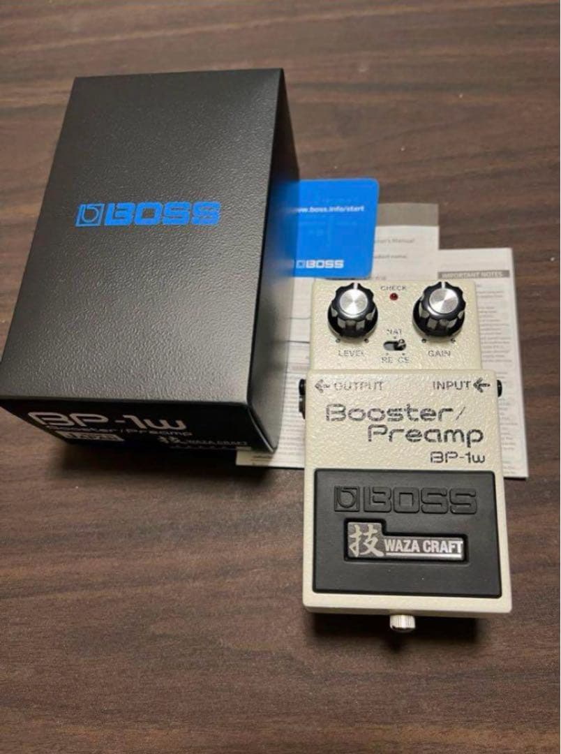 【年末年始発送可】BOSS BP-1W 室内数回通電のみ