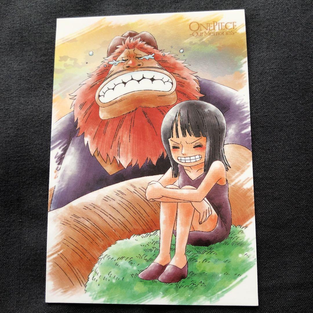 ワンピース ウエハース カード our memories ロビン サウロ - メルカリ